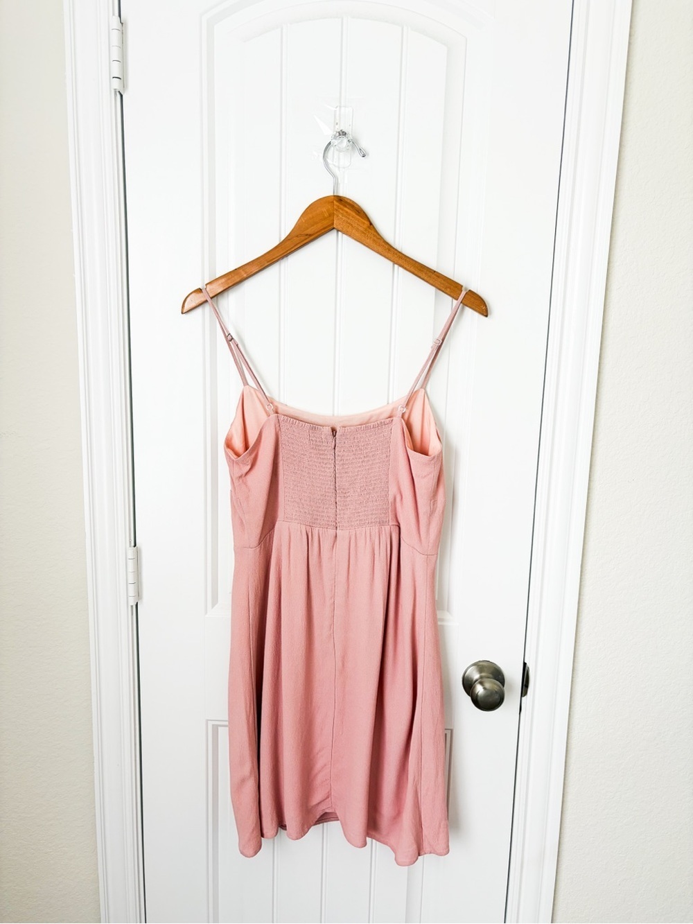 Aritzia Sunday Best Jackson Dress Mauve Mousse Pink Size Medium - Picture 2 of 2